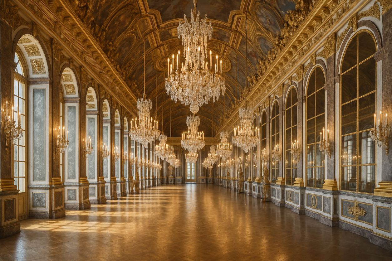 Galerie des glaces : splendeur à Versailles