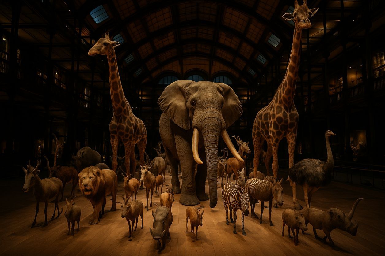 Voyage fascinant à la galerie de l'évolution